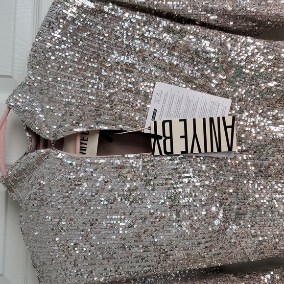 Aniye By Short Dress Silver - Picture 6 of 9